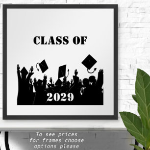 Klasse van Poster 2009 U kiest BkGrd/Jaar/kleur