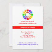 Klasse van ... Regenboogventiel Kaart (Achterkant)