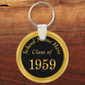  klasse van reünie-Sleutelhangers van 1959-klasse Sleutelhanger (Voorkant)