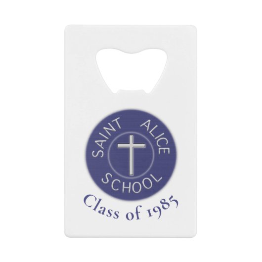  Klasse van Saint Alice Trad Patch Creditkaart Flessenopener (Voorkant)