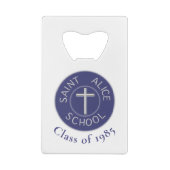  Klasse van Saint Alice Trad Patch Creditkaart Flessenopener (Achterkant)