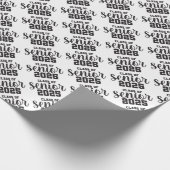 Klasse van Senior 2025 Cadeaupapier (Hoek)