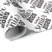 Klasse van Senior 2025 Cadeaupapier (Rol Hoek)