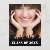 Klasse van Senior Afstuderen Open House Invitation Uitnodiging Briefkaart (Voorkant)