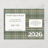 Klasse van Senior Photo Steam Punk Afstuderen Uitnodiging Briefkaart (Achterkant)