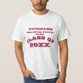 klasse van Shirten T-shirt (Voorkant)