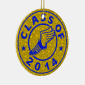 Klasse van spoor en veld 2014 keramisch ornament (Rechts)