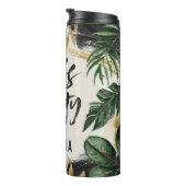 Klasse van tropisch afstuderen van modern botanisc thermosbeker (Geroteerd rechts)