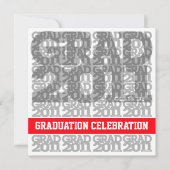 Klasse van uitnodiging 03A van de Graduation Party (Voorkant)