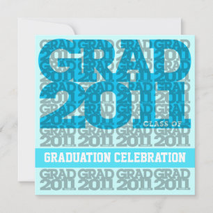 Klasse van uitnodiging 03C van de Graduation Party