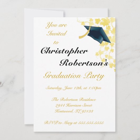 Klasse van uitnodiging 2012 (Achterkant)