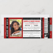 Klasse van VIP-toegangsbewijs van Afstuderen 2013 Kaart (Voorkant)