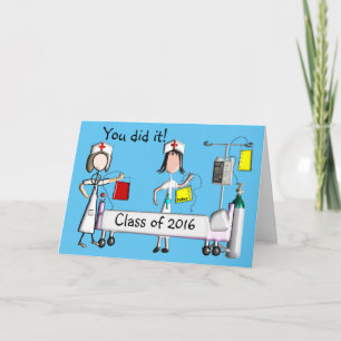 Klasse verpleegkundigen Afstuderen 2016 Kaart