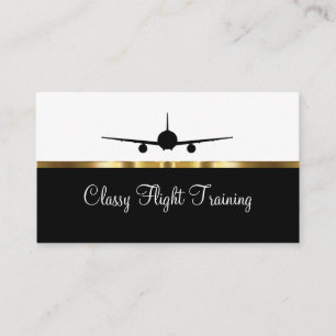 Klasse Vlucht Trainingsdienst Visitekaartje
