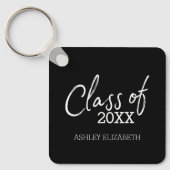 Klasse VOEG UW JAARSgraduatiepartij TOE Sleutelhanger (Voorkant)