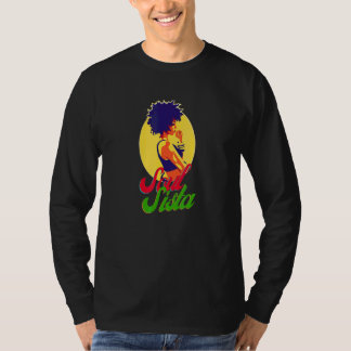Klasse vrouwen Afrikaanse hoofddoek Zwarte trots Z T-shirt