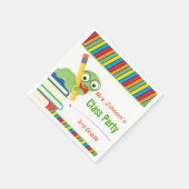 Klassefeest, Boekenwurm & Boeken Servetten (Hoek)