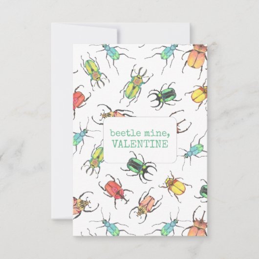 Klasseliefhebber Valentine's Day voor kinderen Notitiekaartje (Voorkant)