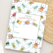 Klasselokaal Liefdeskever Valentijnsdag Feestdagenkaart