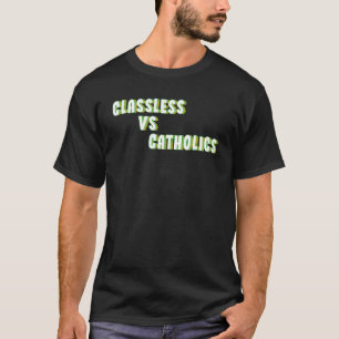 Klasseloos Vs Katholieken T-shirt