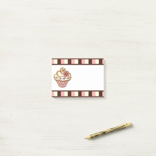 Klassen Cupcake Zakelijk Post It Notities Post-it® Notes (Op bureau)