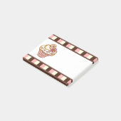 Klassen Cupcake Zakelijk Post It Notities  Post-it® Notes (Schuin)