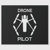 Klassen Drone Pilot Cadeaupapier (Vlak)