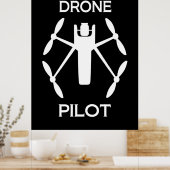 Klassen Drone Pilot Poster (Keuken)