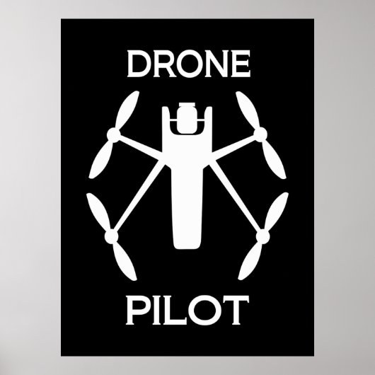 Klassen Drone Pilot Poster (Voorkant)