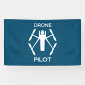 Klassen Drone Pilot Spandoek (Horizontaal)