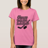 Klassen tot de puck valt t-shirt (Voorkant)