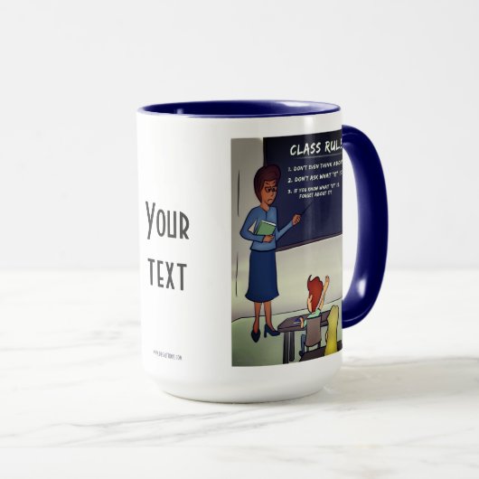 Klassenregels Grote Mok (Voorkant rechts)