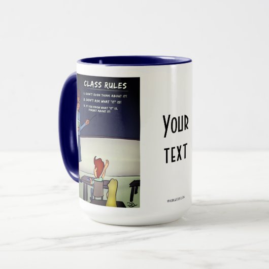 Klassenregels Grote Mok (Voorkant links)