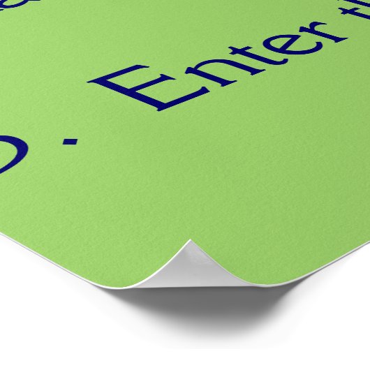 Klassenregels Poster (Hoek)