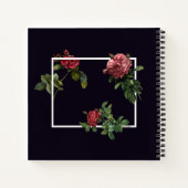 Klassenwerkboek met  Rozen Notitieboek (Achterkant)