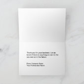 Klasser te weinig zakelijke dank voor uw kaarten (Binnen)