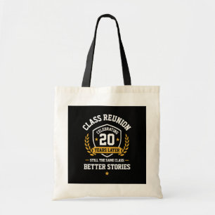 Klassereünie 20 Jaar Boodschappentas Welkomstcadea Tote Bag
