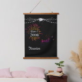 Klassereünie hangend wandkleed (Slaapkamer)
