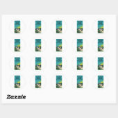 Klassic K Kampout 2012 Ronde Sticker (Vel)