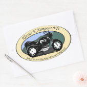 Klassic K Kampout VII Ovale Sticker (Envelop)