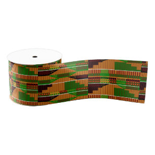 Klassic Kente 3-inch K01 Grosgrain Lint