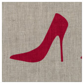 KLASSIC RED STILETTOS PATROON STOF (Close Up)