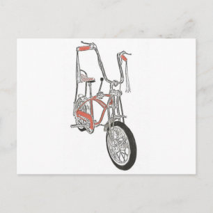 Klassic Schwinn Oranje Krate 60's Bike Bicycle Briefkaart