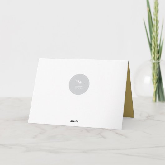 Klassic script voor fijne kerst feestdagen kaart (Achterkant)