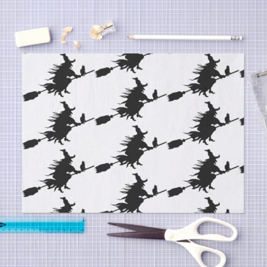 KLASSIC WITCH PATTERN-weefselpapier Tissuepapier (Craft)