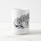 Klassiek 15 oz. mok met KCA-illustraties (Center)