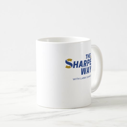 Klassiek 15 oz. Mok, Sharpe Way Koffiemok (Voorkant rechts)