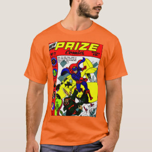Klassiek 1940's PRIZE Comics T-shirt