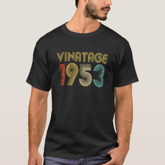 Klassiek 1953 69 jaar oude jongens en meisjes 69e t-shirt