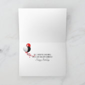 Klassiek 1960 rood corvette op kaart (Binnen)